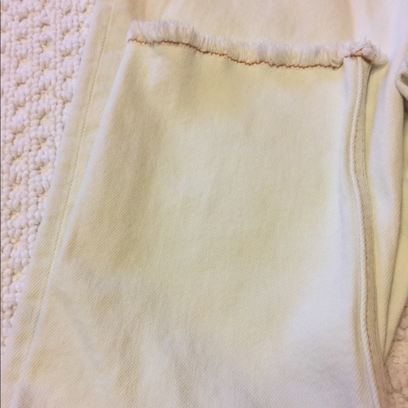 - MAJE Paoline Blanc Straight 10.5 Rise Jeans - Picture 9 of 13